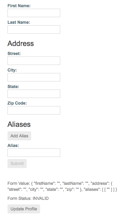 Profile Editor Aliases